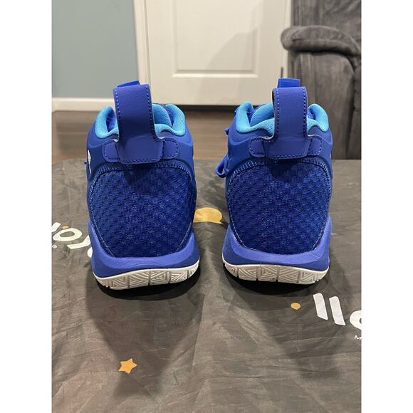 New Men’s Sz 14 Under Armour UA HOVR Havoc 4 Clone Basketball Shoes Blue. - Picture 4 of 6